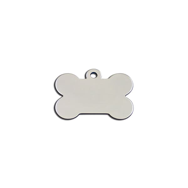 Médaille pour chien personnalisée os en aluminium