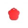 Médaille Patte pour Chien Chat Personnalisable Taille Petite Couleur Rouge Gravure au Verso