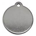Médaille ronde inox