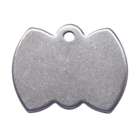 Médaille papillon inox